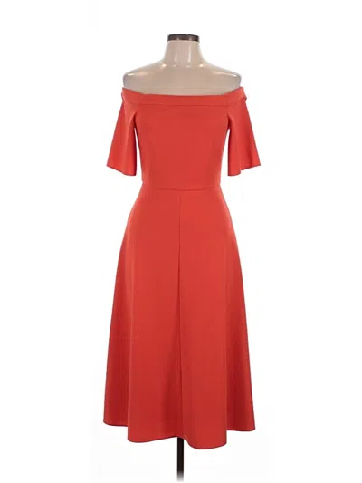 Pre-owned Tibi Cocktail Dress In Red