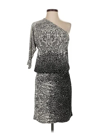 Pre-owned Tibi Cocktail Dress In Silver