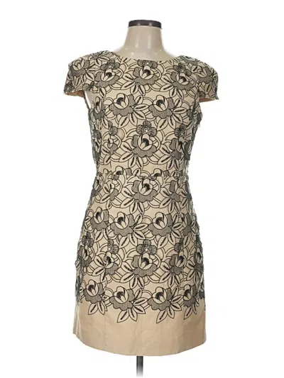 Pre-owned Tibi Cocktail Dress In Tan