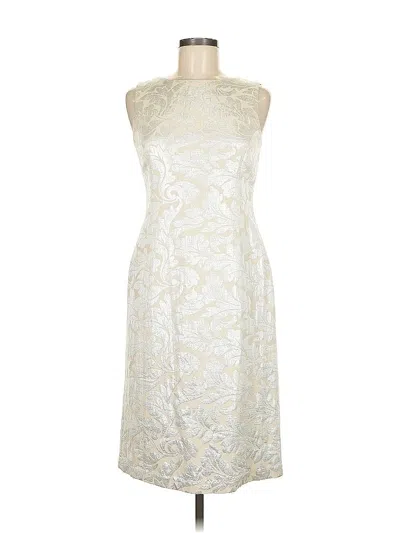 Pre-owned Tibi Cocktail Dress In White