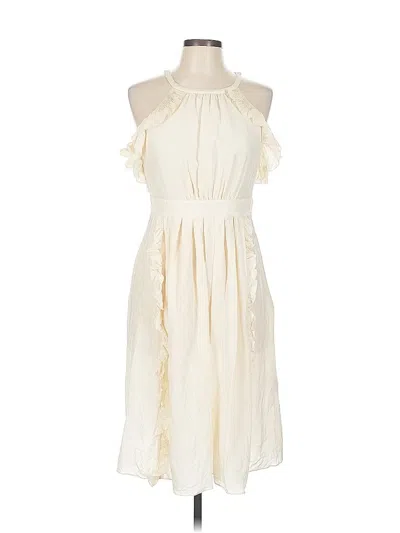 Pre-owned Tibi Cocktail Dress In White
