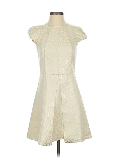 Pre-owned Tibi Cocktail Dress In White
