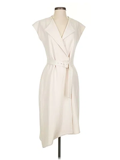 Pre-owned Tibi Cocktail Dress In White