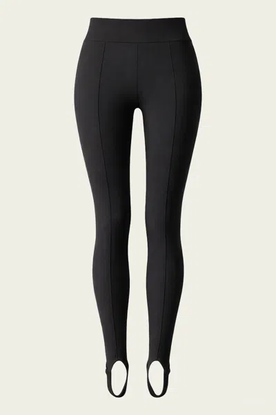 Tibi Compact Ultra Stretch Knit Stirrup Legging In Black