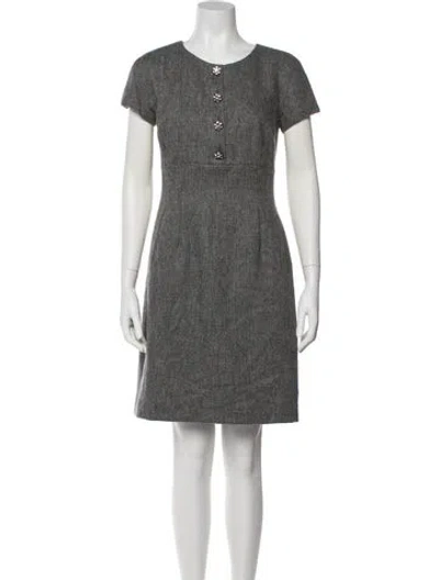 Pre-owned Tibi Crew Neck Long Dress W/ Tags In Red