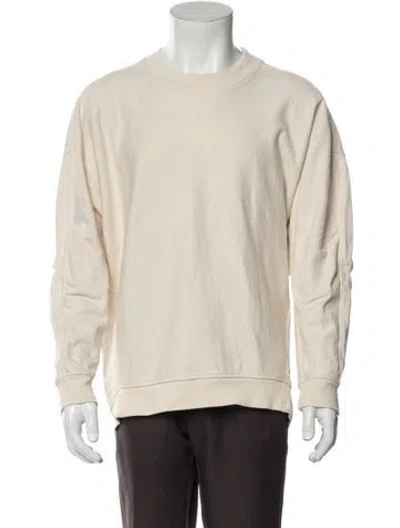 Pre-owned Tibi Crew Neck Long Sleeve Sweatshirt In Neutral