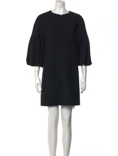 Pre-owned Tibi Crew Neck Mini Dress W/ Tags