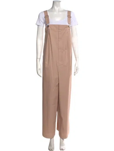 Pre-owned Tibi Crew Neck Overalls W/ Tags In Pink