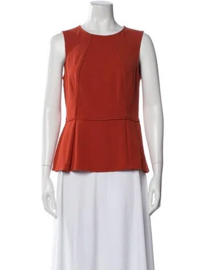 Pre-owned Tibi Crew Neck Sleeveless Top In Pink