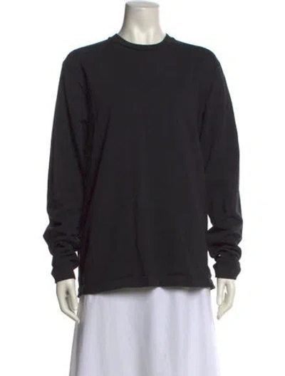 Pre-owned Tibi Crew Neck Sweater In Black