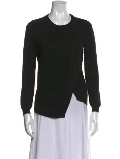 Pre-owned Tibi Crew Neck Sweater In Black