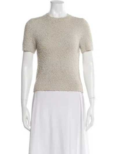 Pre-owned Tibi Crew Neck Sweater In Blue