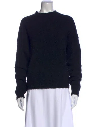 Pre-owned Tibi Crew Neck Sweater In Blue