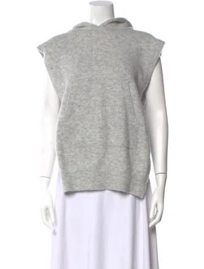 Pre-owned Tibi Crew Neck Sweater In Gray