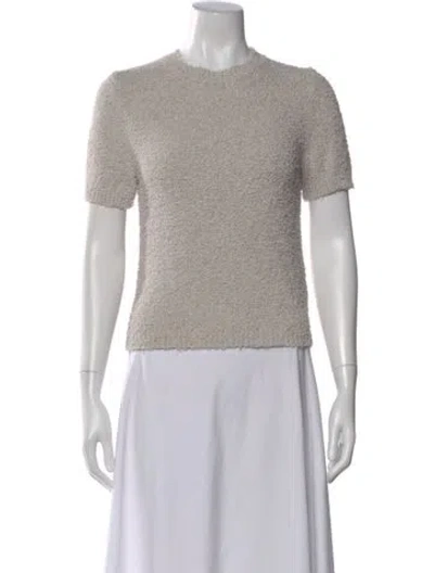 Pre-owned Tibi Crew Neck Sweater In Gray