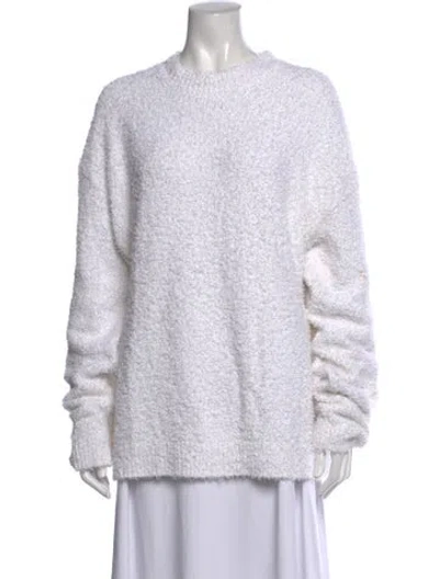 Pre-owned Tibi Crew Neck Sweater In Grey