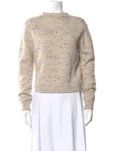 Pre-owned Tibi Crew Neck Sweater In Neutral