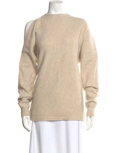 Pre-owned Tibi Crew Neck Sweater In Neutral