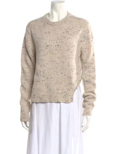 Pre-owned Tibi Crew Neck Sweater In Neutral
