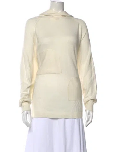 Pre-owned Tibi Crew Neck Sweater In Neutral