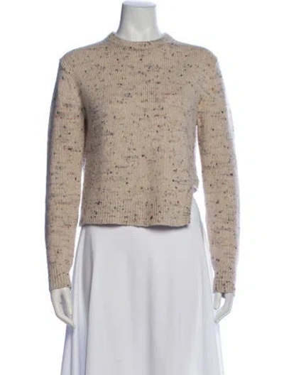 Pre-owned Tibi Crew Neck Sweater In Neutral