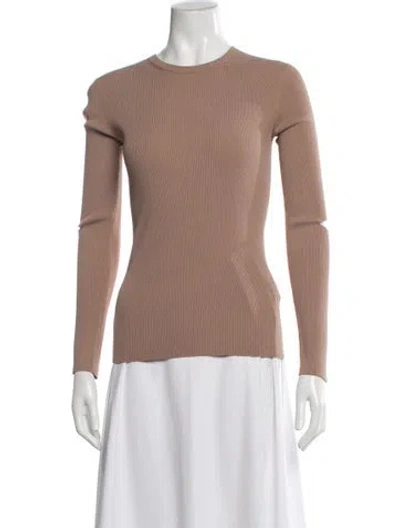 Pre-owned Tibi Crew Neck Sweater In Neutral