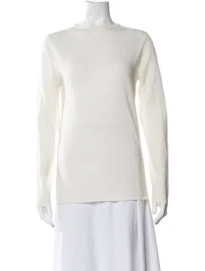 Pre-owned Tibi Crew Neck Sweater In Neutral