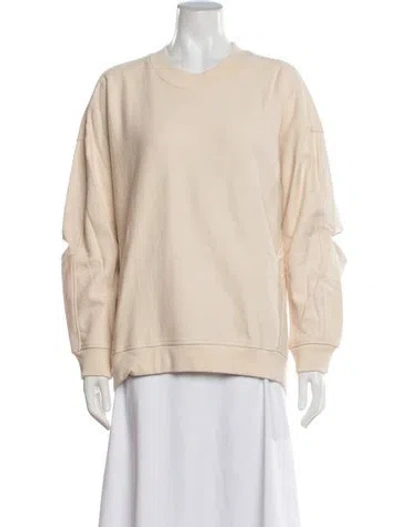 Pre-owned Tibi Crew Neck Sweater In Neutral