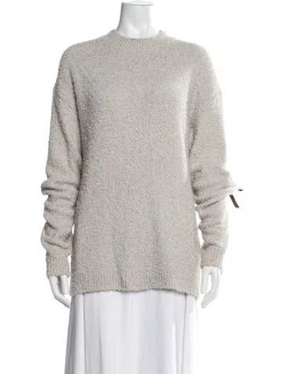 Pre-owned Tibi Crew Neck Sweater In Neutrals