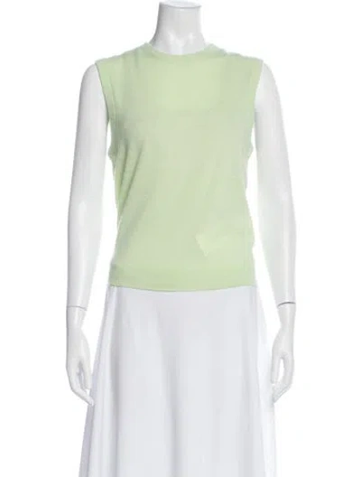 Pre-owned Tibi Crew Neck Sweater In Orange