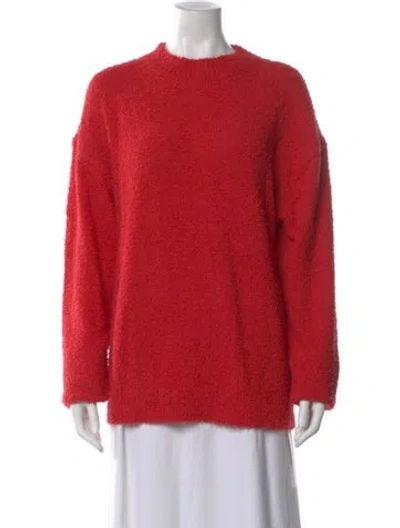 Pre-owned Tibi Crew Neck Sweater In Pink