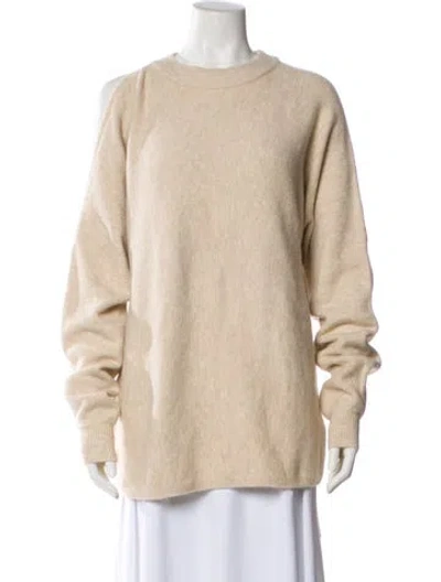 Pre-owned Tibi Crew Neck Sweater W/ Tags In Neutral