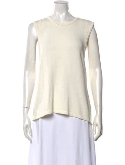 Pre-owned Tibi Crew Neck Sweater W/ Tags In Neutrals