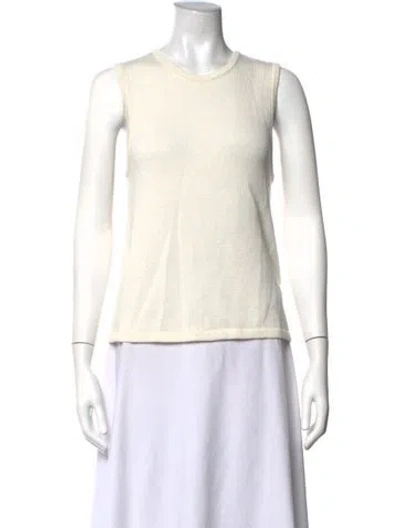 Pre-owned Tibi Crew Neck Sweater W/ Tags In Neutrals