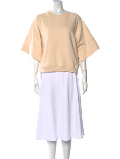 Pre-owned Tibi Crew Neck Sweater W/ Tags In Neutrals