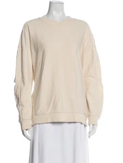 Pre-owned Tibi Cutout Accent Pajamas In Neutral