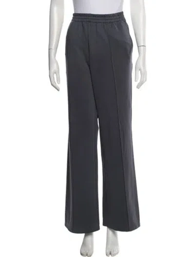 Pre-owned Tibi Cutout Accent Sweatpants In Blue