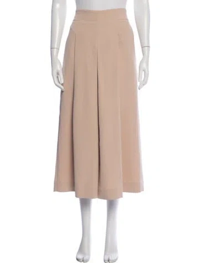 Pre-owned Tibi Distressed Accents Skirt In Neutrals
