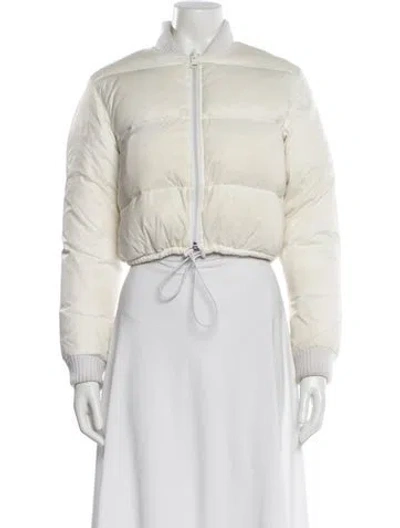 Pre-owned Tibi Down Jacket In Neutral