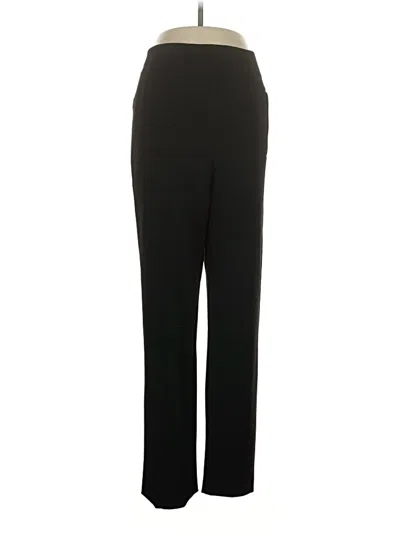 Pre-owned Tibi Dress Pants In Black