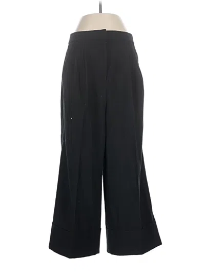Pre-owned Tibi Dress Pants In Black