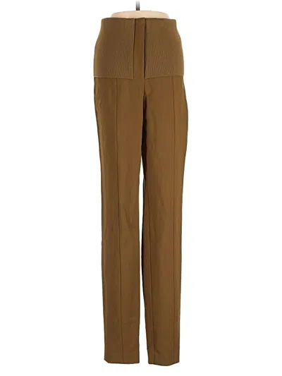 Pre-owned Tibi Dress Pants In Brown