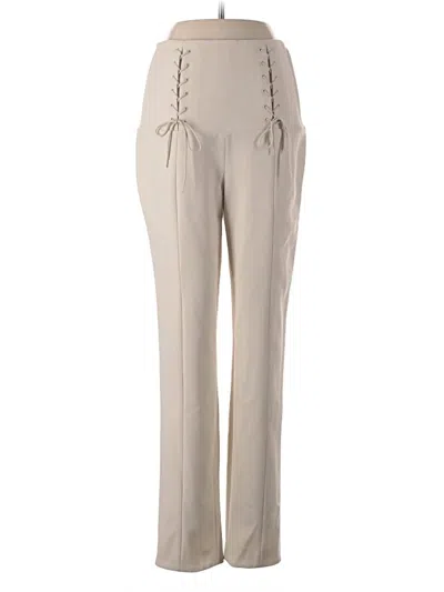 Pre-owned Tibi Dress Pants In Tan
