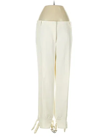 Pre-owned Tibi Dress Pants In White