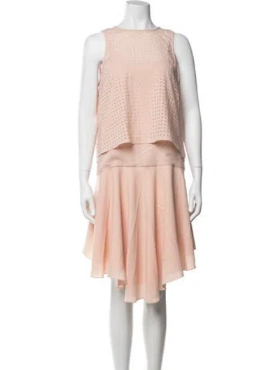 Pre-owned Tibi Dress Set In Pink