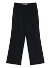 Tibi Elasticated-waistband Trousers In Black