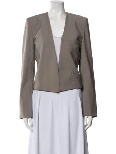 Pre-owned Tibi Evening Jacket In Gray