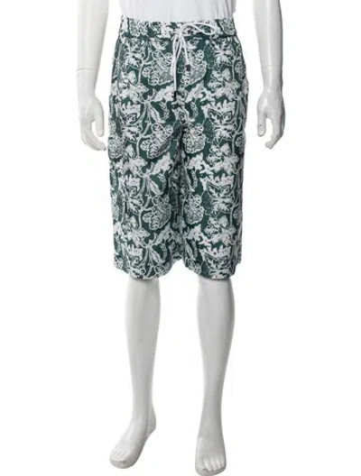 Pre-owned Tibi Floral Print Shorts W/ Tags In Multicolor