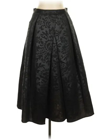Pre-owned Tibi Formal Skirt In Black