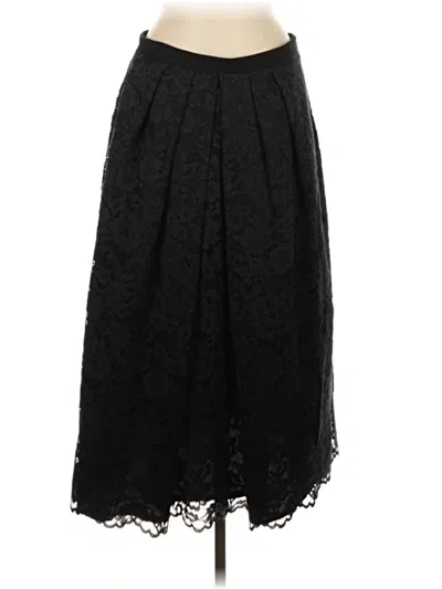 Pre-owned Tibi Formal Skirt In Black